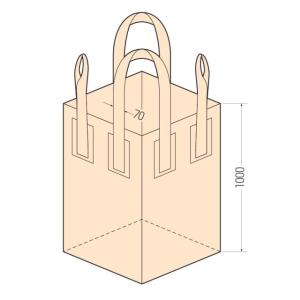 コンテナバッグ KS-6-B （10枚入り） 091Z5KS6B フレコンバック