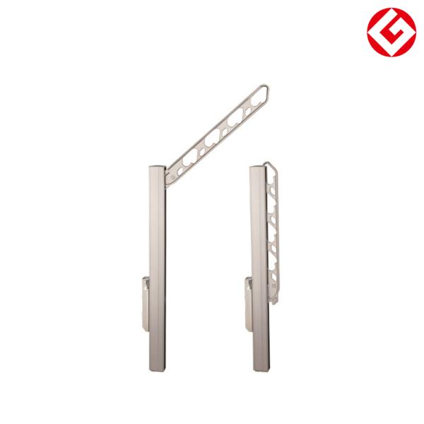 SK-550ESLP-SC バルコニー物干金物 （縦収納・ポール型） 1本単品 物干し 洗濯 屋外 ...