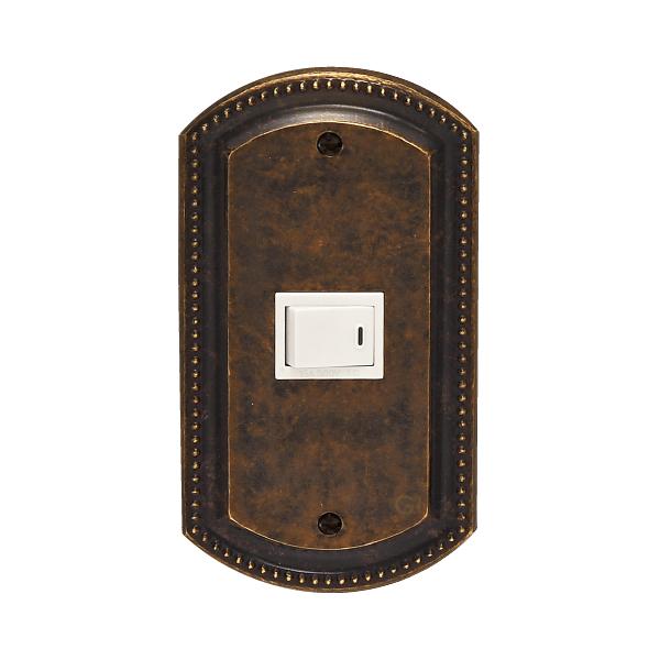 ゴーリキアイランド スイッチプレート PB 01 AN スイッチカバー 電気スイッチカバー 電気 ス...