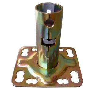 キャスター取付用ベース（φ25.4用） 80個セット（代引き不可） 爆買