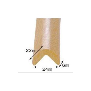 安心クッション L字型 90ｃｍ 細 木目 （10個セット） カーボーイ／トラスコ中山 養生材 養生資材 養生用 保護材  養生材 養生資材 養生用｜inter-shop