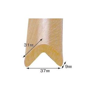 安心クッション L字型 90ｃｍ 小 木目 （10個セット） カーボーイ／トラスコ中山 養生材 養生資材 養生用 保護材  養生材 養生資材 養生用｜inter-shop