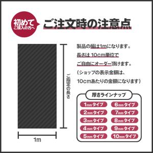 NR天然ゴムシート 3mm厚×1m幅×10cm...の詳細画像1