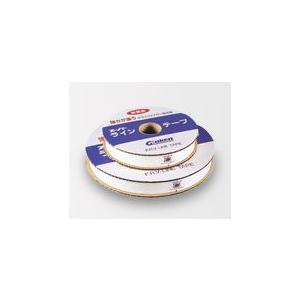 スーパーラインテープ中川くん 50mm×150M 釘穴6cm間隔 専用釘付き 白 テープ ライン 白線用テープ 白線 白 テープ ライン 白線用 爆買
