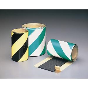 コーナーガード 白／緑（反射）  （304-22A） テープ 注意喚起 保安用品 工事 工事現場 （代引き不可）｜inter-shop