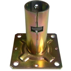 ワンタッチ固定ベース φ25.4用 20個セット 棚 脚 パーツ