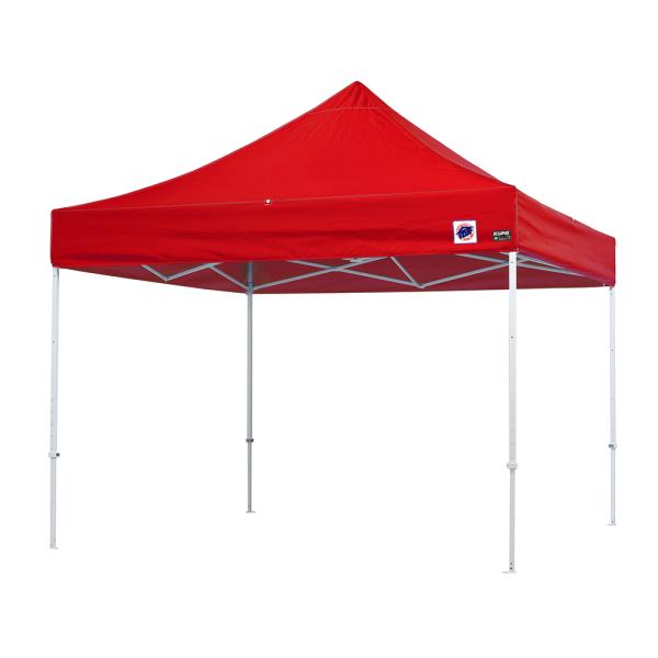 【法人・個人事業主様限定】イージーアップ デラックス（アルミフレーム） 3.0m×3.0m レッド ...