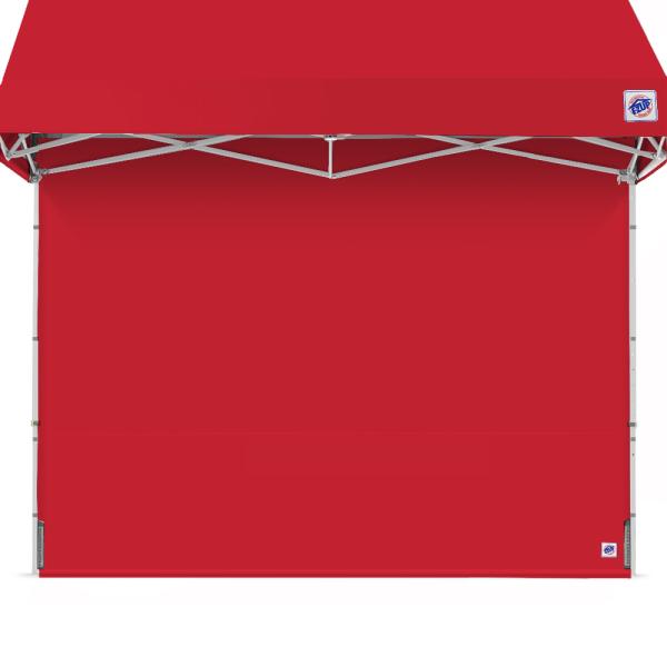 オプション DX25/DXA25用 横幕 標準色 赤 EZS25  テント タープテント 日除け 日...