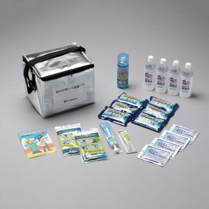 ユニット夏季 熱中対策レス急隊DX ho-9611 熱中症対策セット 熱中症対策キット 熱中症 屋外作業 部活 叩けば冷える 瞬間冷却剤 ひんやりタオル 爆買
