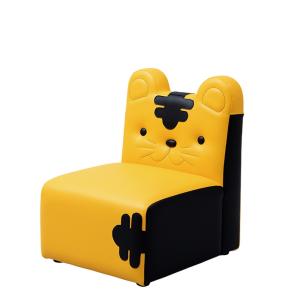 omoio オモイオ キッズソファ 1P トラ KS-1P-TG ソファ ソファー 椅子 イス いす チェア 子供 (法人・個人事業主様限定・代引不 爆買