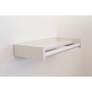 森田アルミ工業 多目的シェルフ Wally ウォーリー W540 ミルクホワイト 壁掛けシェルフ シ...