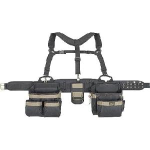 並行輸入品】 腰袋 ツールベルト サスペンダー付き 腰道具セット 27