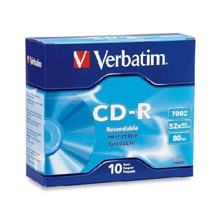 【並行輸入品】 Verbatim 97955 書き込み可能CD-Rディスク 700MB 52倍速 8...