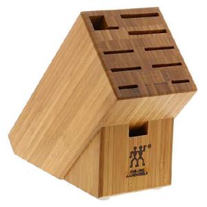 J.A. Henckels 10-Slot Bamboo Storage Block by Henckels｜inter-trade