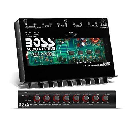 BOSS AUDIO EQ1208 4-Band ＆ Preamp Equalizer