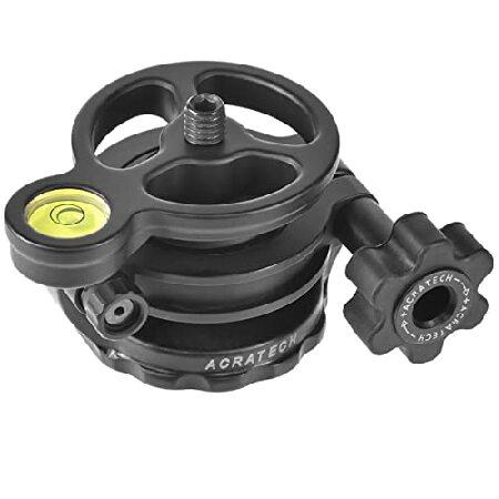 【並行輸入品】 Acratech レベリングベース すべての標準3/8-16三脚ヘッドに適合