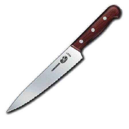 Victorinox VIC-47027 ウッドシェフ 鋸歯状71/2インチ 幅11/2インチ ハン...