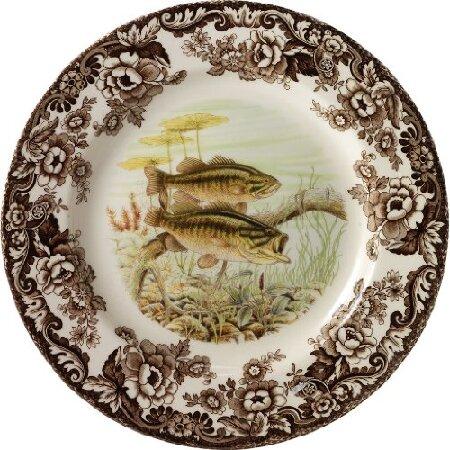 Spode Woodland Salad Plate, Bass | 8 Inch Plate fo...