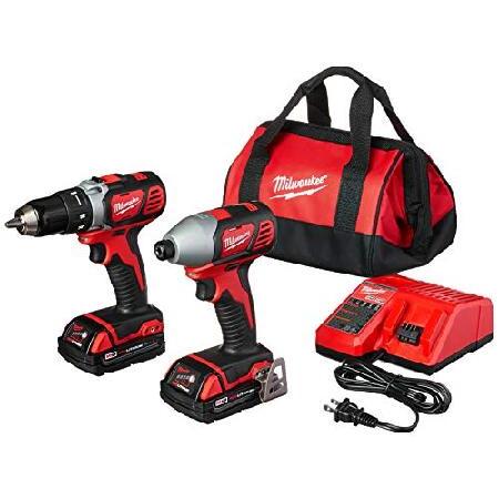 【並行輸入品】 Milwaukee 2691-22 18-Volt Compact Drill an...