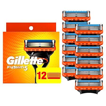 Gillette Fusion5 Razor Refills for Men, 12 Razor B...