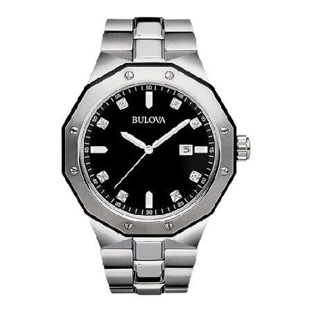 【並行輸入品】 Bulova Men's 98D103 Marine Star Diamond Ac...