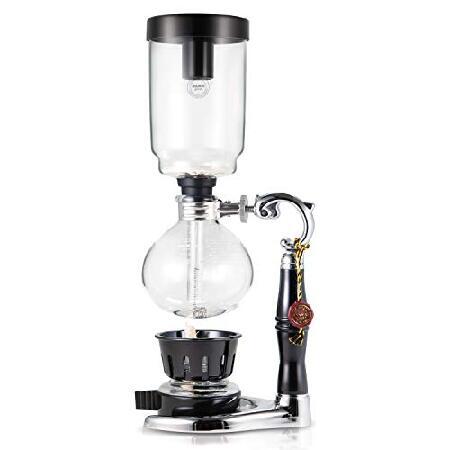 Yama Glass 3 Cup Tabletop Siphon (Syphon) (Alcohol...