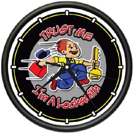 【並行輸入品】 SignMission Locksmith Wall Clock Key Tool ...