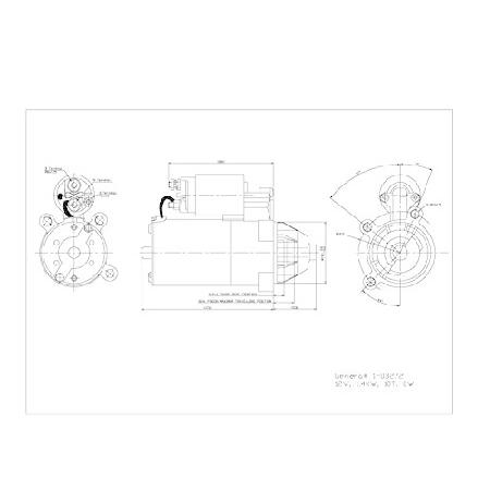 【並行輸入品】 TYC 1-03272 フォード レンジャー 交換用スターター
