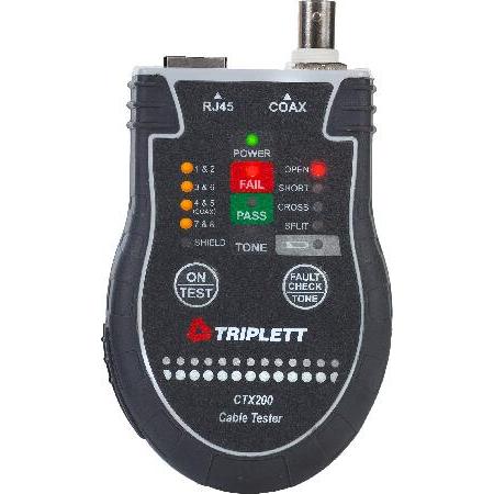 【並行輸入品】 Triplett Pocket CAT LANテスター RJ45 CAT 5/6 同...