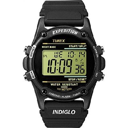 【並行輸入品】 Timex Atlantics 100 デジタルウォッチ/ブラック ■並行輸入品■