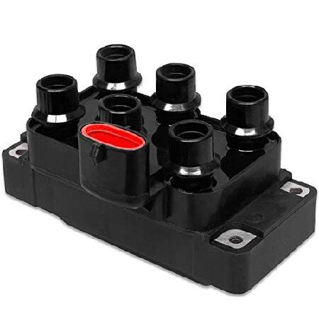 【並行輸入品】 MSD Ignition 5528 ストリートファイヤー イグニッションコイル 6タ...