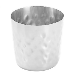 American Metalcraft FFHM37 Stainless Steel Fry Cup with Hammered Finish, 3-3/8-Inch by American Metalcraft｜inter-trade