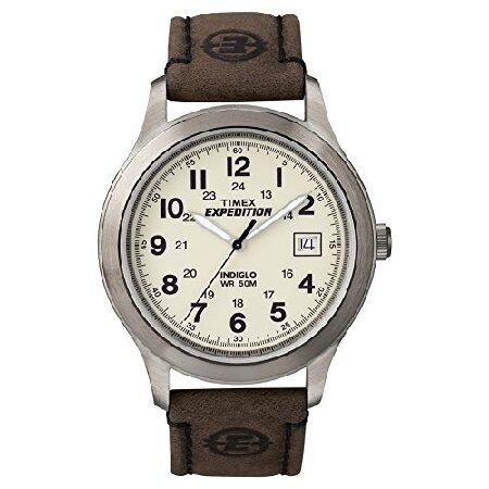 【並行輸入品】 Timex Mens Expedition Brown Leather Strap ...