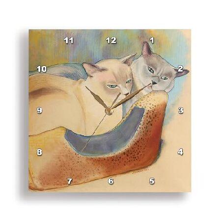 【並行輸入品】 3Drose LLC Dpp_23299_1 猫 2匹の猫 トンキニーズ 猫 抱っこ...