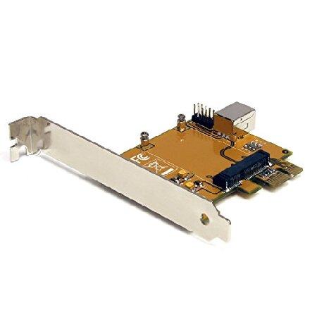 【並行輸入品】 StarTech ミニPCIカードアダプター - - のPCIe - ミニPCIエク...