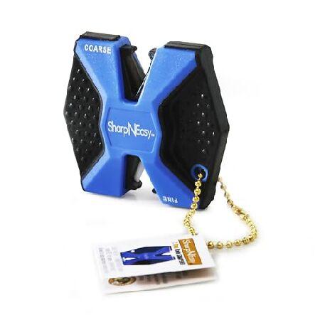 【並行輸入品】 AccuSharp Sharp N Easy 2ステップナイフシャープナー、ブルー、...