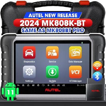 【並行輸入品】 Autel MK808K-BT OBD2診断機、AUTEL MK808SのBT接続版...