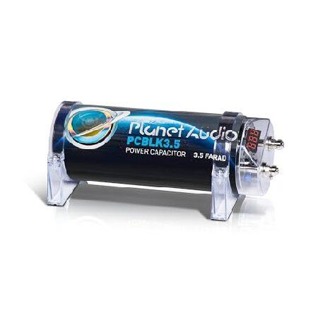 【並行輸入品】 プラネットオーディオPCBLK3.5 3.5デジタル電圧表示付きファラッドコンデンサ