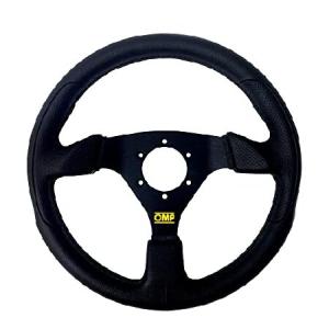 並行輸入品】 OMP ステアリング WRC ブラック スエード OD/1979/N
