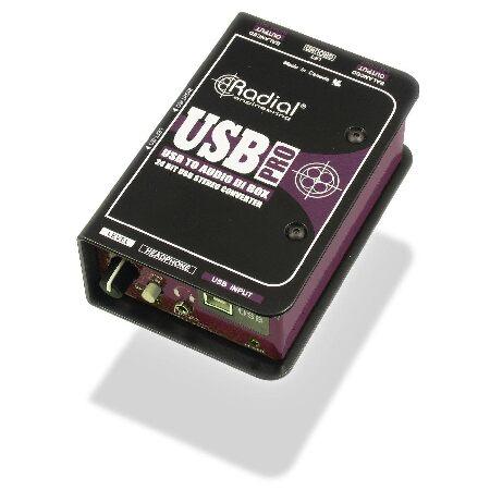 【並行輸入品】 Radial Engineering USB-Pro Stereo USB Lapt...