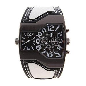 Oulm メンズ ミリタリー腕時計 ホワイトの買取情報