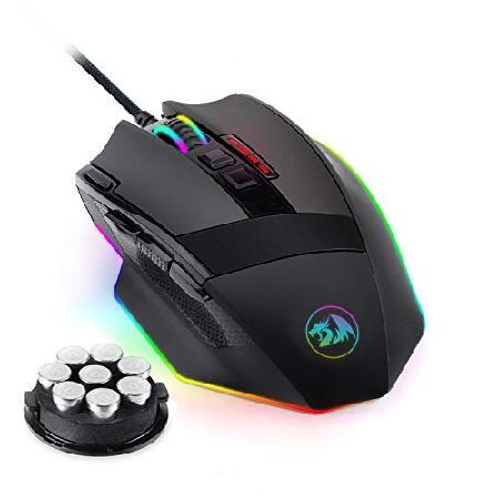 【並行輸入品】 Redragon M801 Gaming Mouse LED RGB Backlit...
