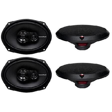 【並行輸入品】 4) New Rockford Fosgate R169X3 6x9 260W 3 ...