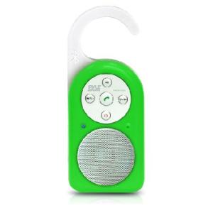 Pyle Portable Wireless Waterproof Shower Speaker - Outdoor Bluetooth Compatible Rechargeable Battery Powered Loud Sound Speaker System w AUX - USB Cha｜inter-trade