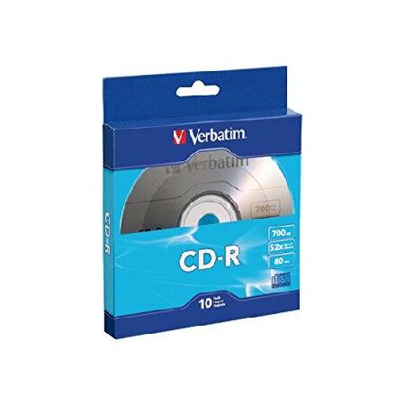 【並行輸入品】 Verbatim 97955 書き込み可能CD-Rディスク 700MB 52倍速 8...