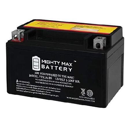 【並行輸入品】 Mighty Max Battery オートバイ用YTX7A-BS 12V 6AH密...
