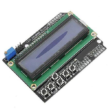 【並行輸入品】 HiLetgo 1602 LCD キーパッドシールド 1602 LCD 拡張シールド...