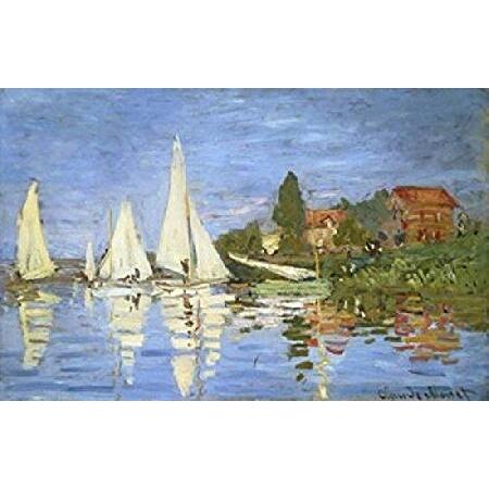 【並行輸入品】 Posterazzi The Regatta (Regates a Argenteu...