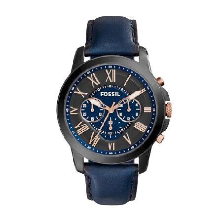 【並行輸入品】 FOSSIL 男性 Grant Chronograph アナログ カジュアル 石英 ...