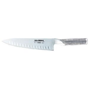 Global Chef's Knife-Granton 8インチ シルバー｜inter-trade